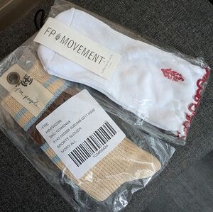Free People And FP Movement Sock Set. New